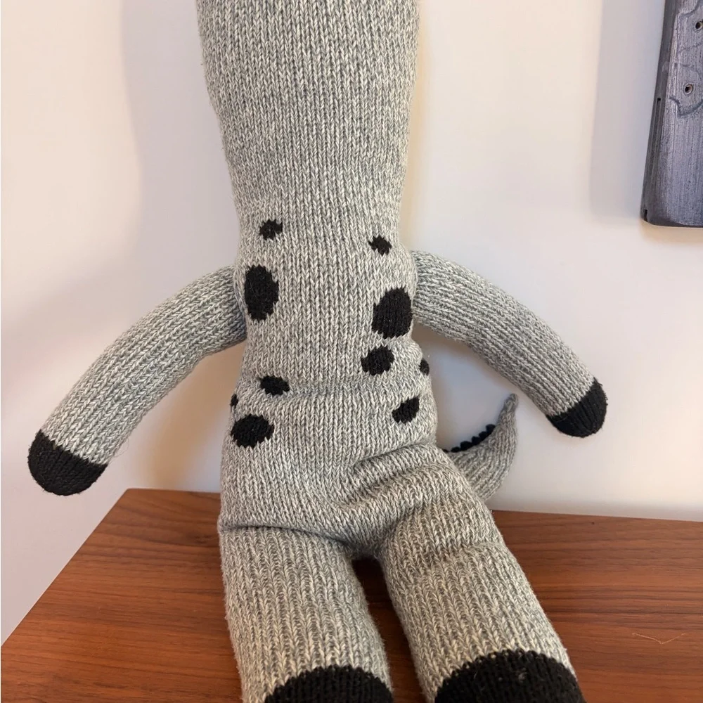 Blabla kids Maximus the Dinosaur stuffed animal - grey- regular size - Picture 2 of 4